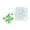 C, variant on Lightweight Silicone Mold For Chocolate Ice Cubes Resin Crafts 12 70g Safe Materials Cloud Marine Bamboos Inspired Shapes
