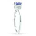 thumbnail image 2 of SZUL Women's Tanzanite and Diamond Tierra Ring in 10K White Gold, 2 of 5
