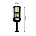 thumbnail image 3 of Dvkptbk Outdoor Lights, Motion Sensor Powered Lights IP65, 4 Modes, with Warnin-g and Remote Control,Wall Security Lights for Fence Solar Outdoor Lights Outdoor Decor on Clearance, 3 of 8