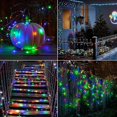 thumbnail image 4 of Gray Guirnaldas de luces solares para exteriores, alambre de cobre, luces solares centelleantes para jardín, árbol, patio, fiesta, decoración de Navidad, 4 of 5