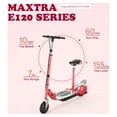 Maxtra Kids Electric Scooter E120 with Removable Seat, Motorized, 612