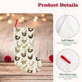 thumbnail image 4 of Lsque Chicken Cartoon Pattern 18 Inch Christmas Stockings, Festive Holiday Stocking for Christmas Decorations Holiday Decor, 4 of 7