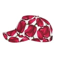 thumbnail image 2 of Lsque Tulips Flowers Baseball Cap Trucker Low Profile Hat Golf Dad Hat Adjustable Original Classic Unconstructed Plain Cap Men Women, 2 of 9