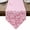 Purple, variant on Pink Cute Pigs Table Runner Linen Burlap Table Runner 90 Inches Long Modern Animals Cartoon Dresser Scarves for Kitchen Island Coffee Dining Room Party Wedding Banquet Holiday Decoration 13"x90"
