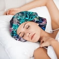 thumbnail image 6 of Yiaed Watercolor Mandala Print Satin Bonnet Silk Bonnet Hair Bonnet for Sleeping Hair Bonnets, 6 of 6
