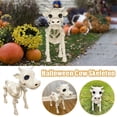 thumbnail image 3 of LzyK Halloween Cow Skeleton Decoration – Indoor Outdoor Skeleton Halloween Decor, Haunted House Cow Skeleton for Halloween, 3 of 8