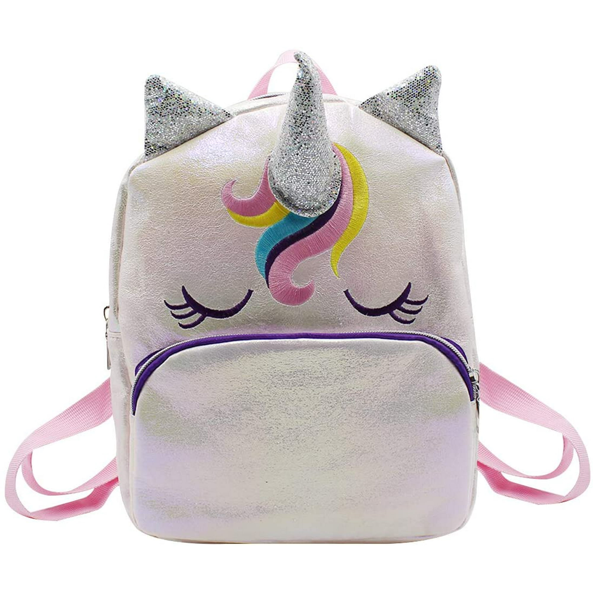 Cute Unicorn Kids Preschool Backpack Holographic Kindergarten Children Book Bag for 3 6 Years old Little Girls Boys Walmart
