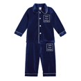 thumbnail image 1 of Toddler Baby Boys Girls Velvet Christmas Pajamas Set Kids Winter Holiday Clothing Suit Add Your Text Name Sleepwear Customized, 1 of 4