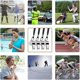 thumbnail image 4 of 4 Pcs Metal Whistle Stainless Steel Metal Whistle Sport Whistle Stainless Steel Sports Whistle with Lute Lanyard for Coach Referee School Sports Footb, 4 of 4