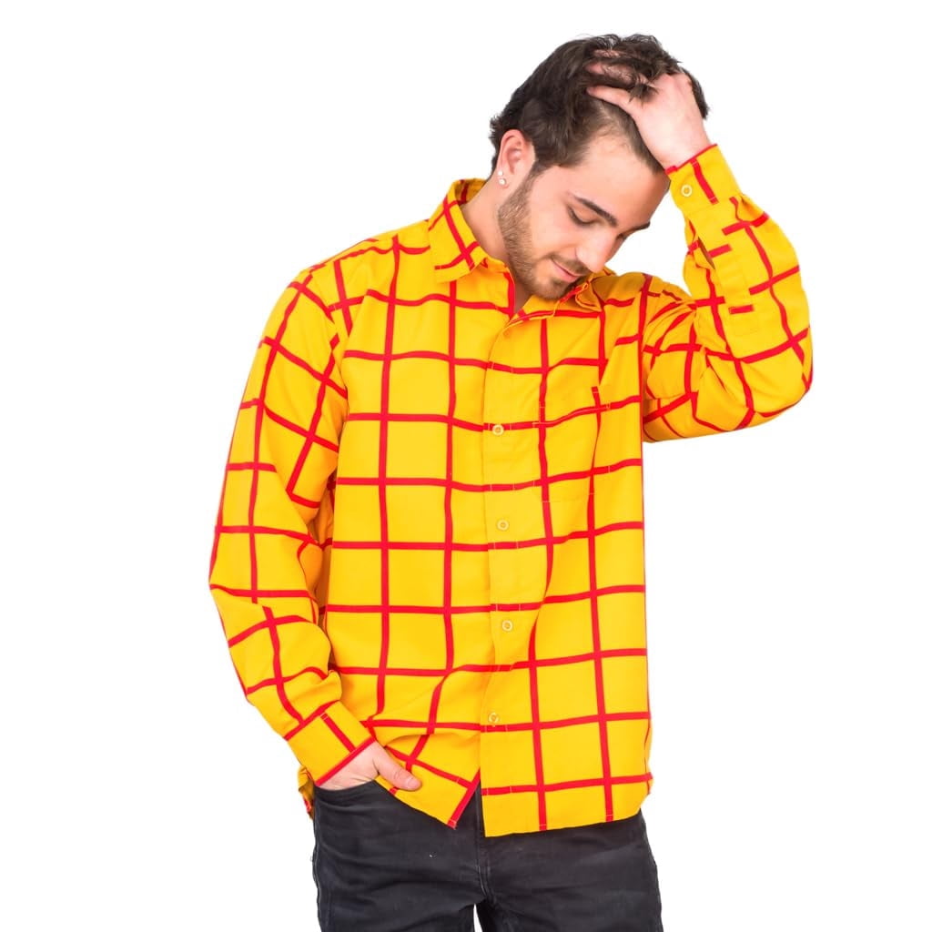 Sheriff Woody Cowboy Shirt Halloween Costume Cosplay