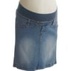 Maternity Demi-Panel Denim Skirt