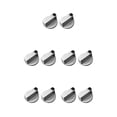 thumbnail image 2 of VONKY 2 PCS Metal 6/8mm Universal Silver Stove Control Knobs Adaptors Oven Switch Cooking Control Locks Useful Type 2 6mm 5Set, 2 of 6