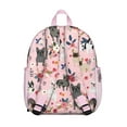 thumbnail image 3 of Cute Dog Lover Backpack with Floral Puppy and Bone Design, Lightweight Small Bag for Work, School, or Travel, 3 of 6