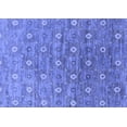 thumbnail image 1 of Ahgly Company Machine Washable Indoor Rectangle Oriental Blue Industrial Area Rugs, 5' x 7', 1 of 4