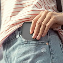 Compact LED Travel Cosmetic Pocket Magnifier with Wallet Light - Portable Handheld -Sided Small for Beauty Needs