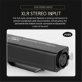 thumbnail image 3 of Universal XLR to 3.5mm Headphone Amplifier No Interference HiFi Sound Quality with Output Volume Control for Music Lover, 3 of 5