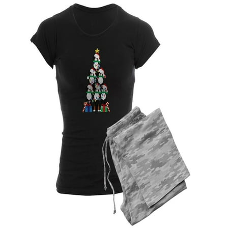 

CafePress - Bernese Mt Dog Xmas Tree Pajamas - Women s Dark Pajamas
