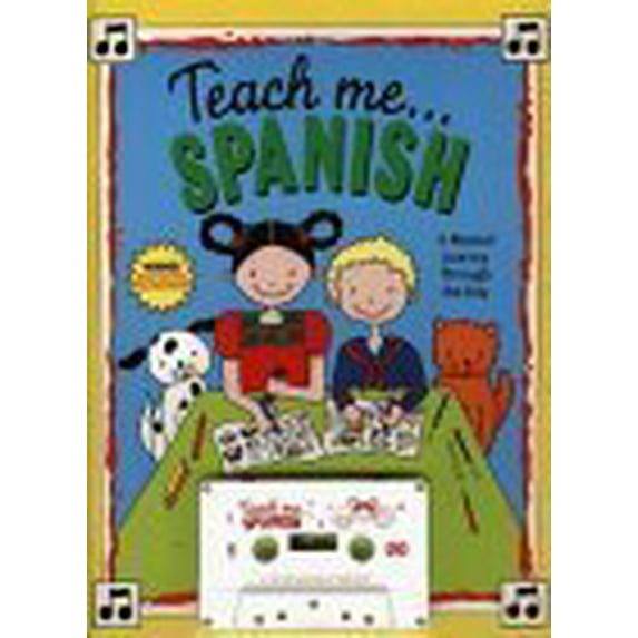 Pre-Owned Teach Me Spanish (Paperback and Audio Cassette): A Musical Journey Through the Day (Unknown) 0934633053 9780934633055