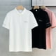 thumbnail image 4 of Camisa polo bordada de verano para hombre, manga corta, marca de moda, camiseta de cuello vuelto Pi Shuai para hombre, nueva camiseta de verano 2024, 4 of 5