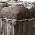 thumbnail image 4 of ACME Versailles Vanity Stool in Antique Platinum, 4 of 5