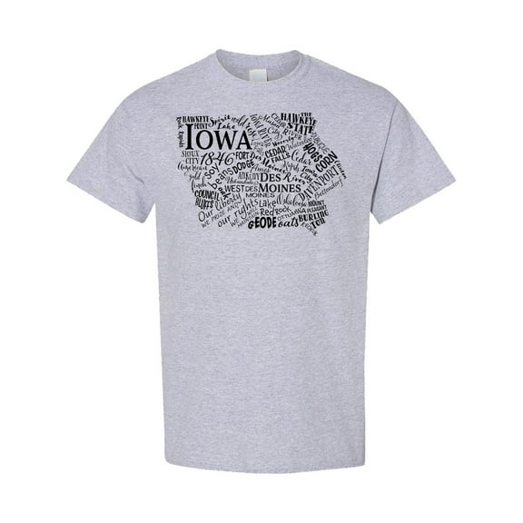 Inktastic Iowa State Word Salad T-Shirt