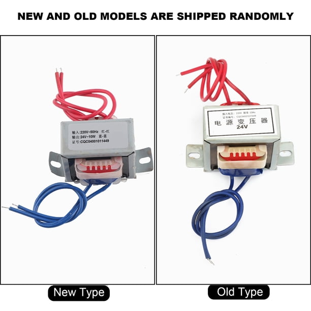 Transformador De Potencia, Convertidor De Voltaje De CA De 220 V A 12 V 24 V 10 W Con Núcleo De Clavo Retardante De Llama Y Cable De Cobre Completo, Para Electrodomésticos