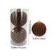 thumbnail image 3 of Bolas de Navidad Adornos Colgantes 2pcs 15cm Flocking Decoración de Árbol Navideño, Bolas de Adornación para Árbol de Navidad, Adornos Colgantes de Pecho para Exterior Interior, Navidad, 3 of 6