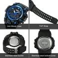 thumbnail image 6 of SKMEI Men's Watch Multifunctional Military Sports Watch Led Digital Waterproof Alarm Watch Stopwatch, 6 of 7