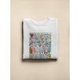 thumbnail image 3 of Coral Charts Sweatshirt Women -Vision Studio Designs, Female 4X-Large, 3 of 4