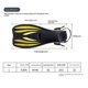 thumbnail image 2 of Aletas ajustables con cordones Hombres y mujeres Freestyle Diving Swimming Equipmentblue, 2 of 2