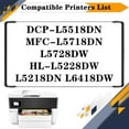 thumbnail image 2 of TN-3625XL TN3625XL Toner Cartridge, Compatible for Brother DCP-L5518DN MFC-L5718DN L5728DW HL-L5228DW L5218DN L6418DW Printers【High Print Volume with Chip】, 2 of 7
