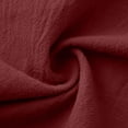thumbnail image 6 of Cotton Shirts for Women Button Down Shirts Casual Solid Color Long Sleeved Shirt Collar Tops, 6 of 6