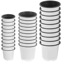 UPGRATOR Nursery Pot Plastic 30Pcs 15X15X12.5In