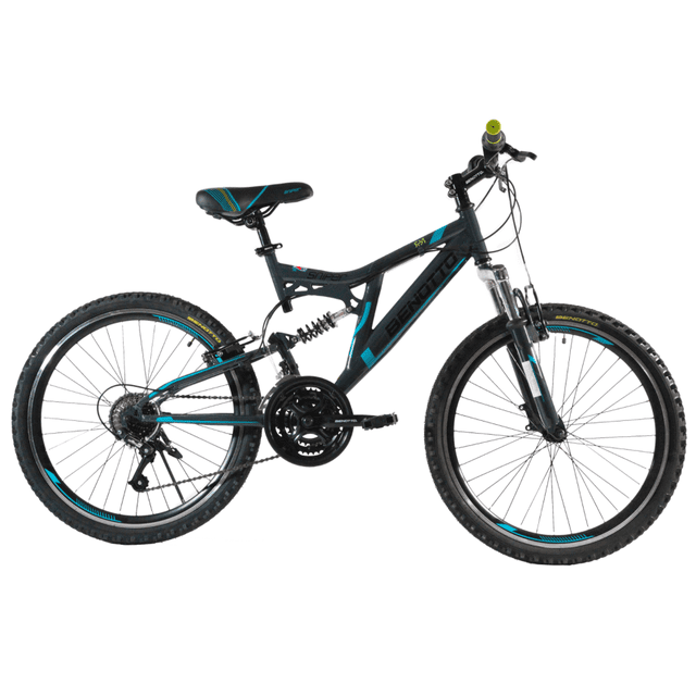 Bicicleta Montaña Benotto Sniper R24 21V Acero Gris Hombre