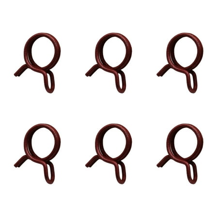 R34766 Qty 6: Fuel Line Boot Clamp Fits John Deere