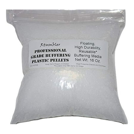 - Rock Tumbler Plastic Pellets, 1 Pound