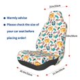 thumbnail image 3 of KLL Travel Elements Pattern Seat Covers,Universal Fit Sedans,Cars,Vans,SUV,Truck, 3 of 5