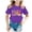 A6-Purple, variant on Hessimy Girls T-Shirts Short Sleeve Shirt for Girls Cotton Tees Kids Tshirts Clothes Summer Tops(Sky Blue,3-4 Years)