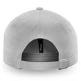 thumbnail image 4 of Men's Fanatics Gray Nashville Predators Wordmark Core Fundamental Adjustable Hat, 4 of 4