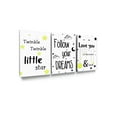 thumbnail image 1 of Awkward Styles Love You To The Moon & Back Canvas Baby Room Wall Art Decor Follow Your Dreams Canvas Poster Kids Twinkle Little Star Motivational Canvas Artwork Girls Room Wall Art Set of 3 Poster, 1 of 4