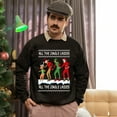 thumbnail image 5 of Christmas Sweatshirt, All The Jingle Ladies Holiday Dance Line Sweatshirt, Funny Christmas Party Sweatshirt, Playful Gift for Him & Her, 5 of 5