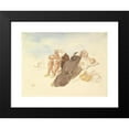 thumbnail image 2 of Eugène Delacroix 18x15 Black Modern Framed Museum Art Print Titled - Arabs of Oran, 2 of 5