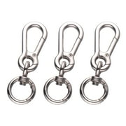 Accessories for Backpacks Bag Buckle Rope Buckles Keychain Clips Snap Hook 3 Pcs