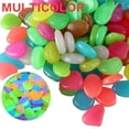 thumbnail image 4 of Glow in the Dark Pebbles Luminous Stones Rocks for Garden Aquariums Decoration, 4 of 9