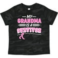 thumbnail image 3 of Inktastic My Grandma is a Survivor Breast Cancer Awareness Boys or Girls Toddler T-Shirt, 3 of 5