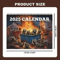 โก Big Sale ! Chziua Raccoon Calendar 2025 Monthly Wall Calender 12