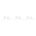 thumbnail image 1 of Pendientes de acero inoxidable Qarigey para mujer en forma de animal, regalo personalizado, boda, CBP220857, 1 of 1
