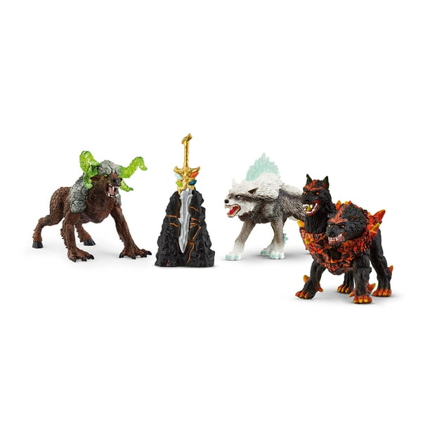 Schleich Eldorado Monsters フィギュアセット Schleich Eldrador Creatures 4-Piece Monster Action Figure