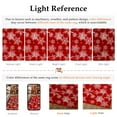 thumbnail image 4 of BERTHMEER 2'x3' Christmas Small Area Rugs Indoor Doormat Kitchen Bathroom Living Room Entryway Laundry Room Red White Snowflake Washable Rugs Non-slip Holiday Throw Rugs, 4 of 5