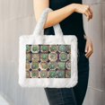 thumbnail image 6 of Rocae Cactus Garden or Plush Underarm Bag White Furry Purse Handbag for Autumn and Winter, 6 of 7